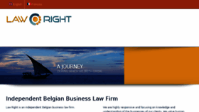 What Law-right.com website looked like in 2017 (6 years ago)
