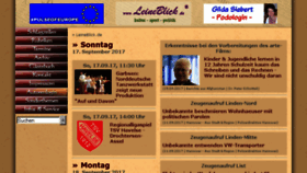 What Leine-blick.de website looked like in 2017 (6 years ago)