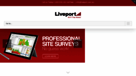 What Liveport.com.au website looked like in 2017 (6 years ago)