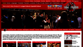 What Latinrhythm.co.nz website looked like in 2017 (7 years ago)