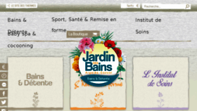 What Lejardindesbains.com website looked like in 2017 (6 years ago)