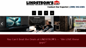 What Lindstromstvandappliance.com website looked like in 2017 (6 years ago)