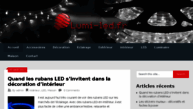 What Lumi-led.fr website looked like in 2017 (6 years ago)