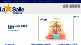 What Lasalletarragona.sallenet.org website looked like in 2017 (6 years ago)
