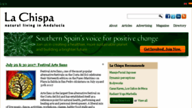 What Lachispa.net website looked like in 2017 (6 years ago)