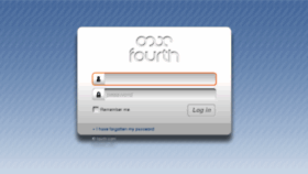 What Login.fourthhospitality.com website looked like in 2017 (6 years ago)