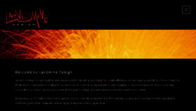 What Landmine-design.com website looked like in 2017 (6 years ago)