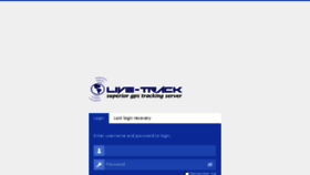 What Live-track.net website looked like in 2017 (6 years ago)
