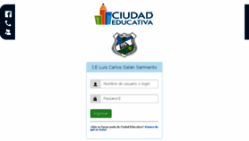 What Luiscarlosgalanarjona.ciudadeducativa.com website looked like in 2017 (6 years ago)
