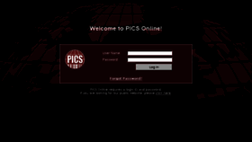 What Login.picsinv.com website looked like in 2017 (6 years ago)