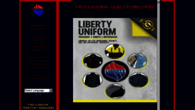 What Libertyuniform.com website looked like in 2017 (6 years ago)