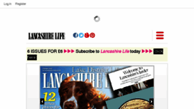What Lancashirelife.co.uk website looked like in 2017 (6 years ago)