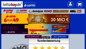 What Lottobay.de website looked like in 2017 (6 years ago)