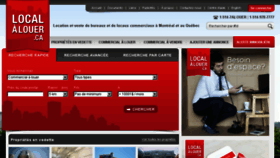 What Localalouer.ca website looked like in 2017 (7 years ago)