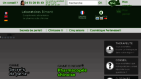 What Laboratoiresbimont.fr website looked like in 2017 (6 years ago)