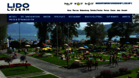 What Lido-luzern.ch website looked like in 2017 (6 years ago)