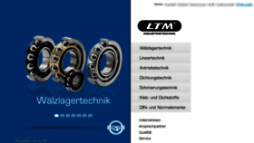 What Ltm.de website looked like in 2017 (7 years ago)