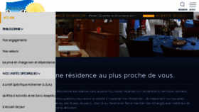 What Les-matines.fr website looked like in 2017 (6 years ago)