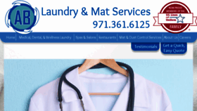 What Laundryserviceportland.com website looked like in 2017 (6 years ago)