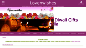 What Lovenwishes.com website looked like in 2017 (6 years ago)