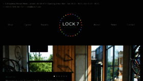 What Lock-7.com website looked like in 2017 (6 years ago)