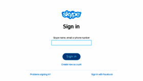 What Lw.skype.com website looked like in 2017 (6 years ago)