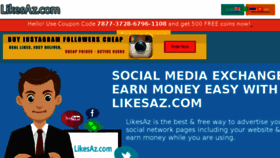 What Likesaz.com website looked like in 2017 (6 years ago)