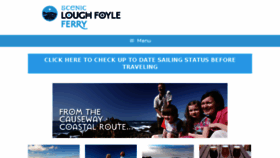 What Loughfoyleferry.com website looked like in 2017 (6 years ago)