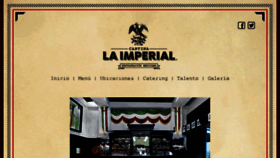 What Laimperialcantina.com website looked like in 2017 (6 years ago)