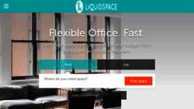 What Liquidspaceapp.com website looked like in 2017 (6 years ago)