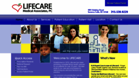 What Lifecarefp.com website looked like in 2017 (6 years ago)