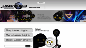 What Laserworld.tv website looked like in 2017 (6 years ago)