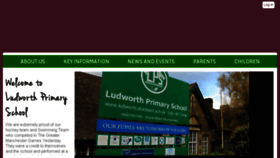 What Ludworth.org.uk website looked like in 2017 (6 years ago)