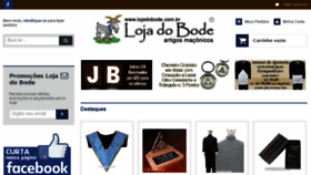 What Lojadobode.com.br website looked like in 2017 (6 years ago)
