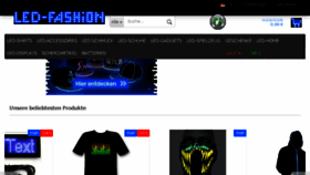 What Led-fashion.com website looked like in 2017 (6 years ago)