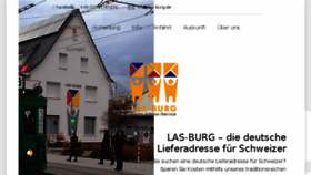What Las-burg.de website looked like in 2017 (6 years ago)