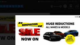 What Lochsidegarages.com website looked like in 2017 (8 years ago)
