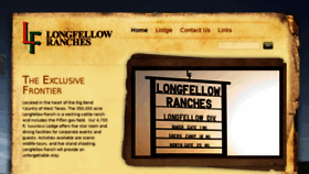 What Longfellowranch.com website looked like in 2017 (6 years ago)