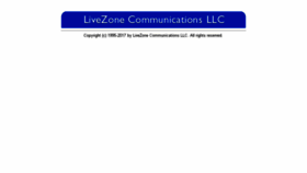 What Livezone.com website looked like in 2017 (6 years ago)