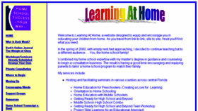 What Learningathome.org website looked like in 2017 (6 years ago)