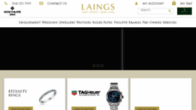 What Laingsuk.com website looked like in 2017 (6 years ago)