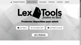 What Lextools.com website looked like in 2017 (6 years ago)