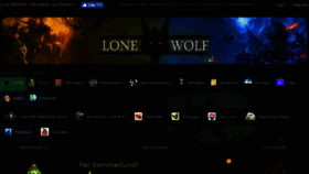 What Lonewolfitalia.com website looked like in 2017 (6 years ago)