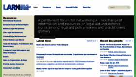 What Legalaidreform.org website looked like in 2017 (6 years ago)