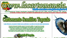 What Lacartomanzia.org website looked like in 2017 (6 years ago)