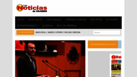 What Lasnoticiasdecojedes.com website looked like in 2017 (6 years ago)