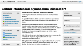 What Lmg.moodleschule.de website looked like in 2017 (6 years ago)