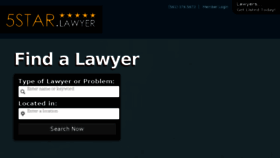 What Lawyer123.com website looked like in 2017 (6 years ago)