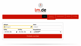 What Lm.de website looked like in 2017 (6 years ago)