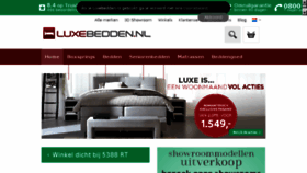 What Luxebedden.nl website looked like in 2017 (6 years ago)